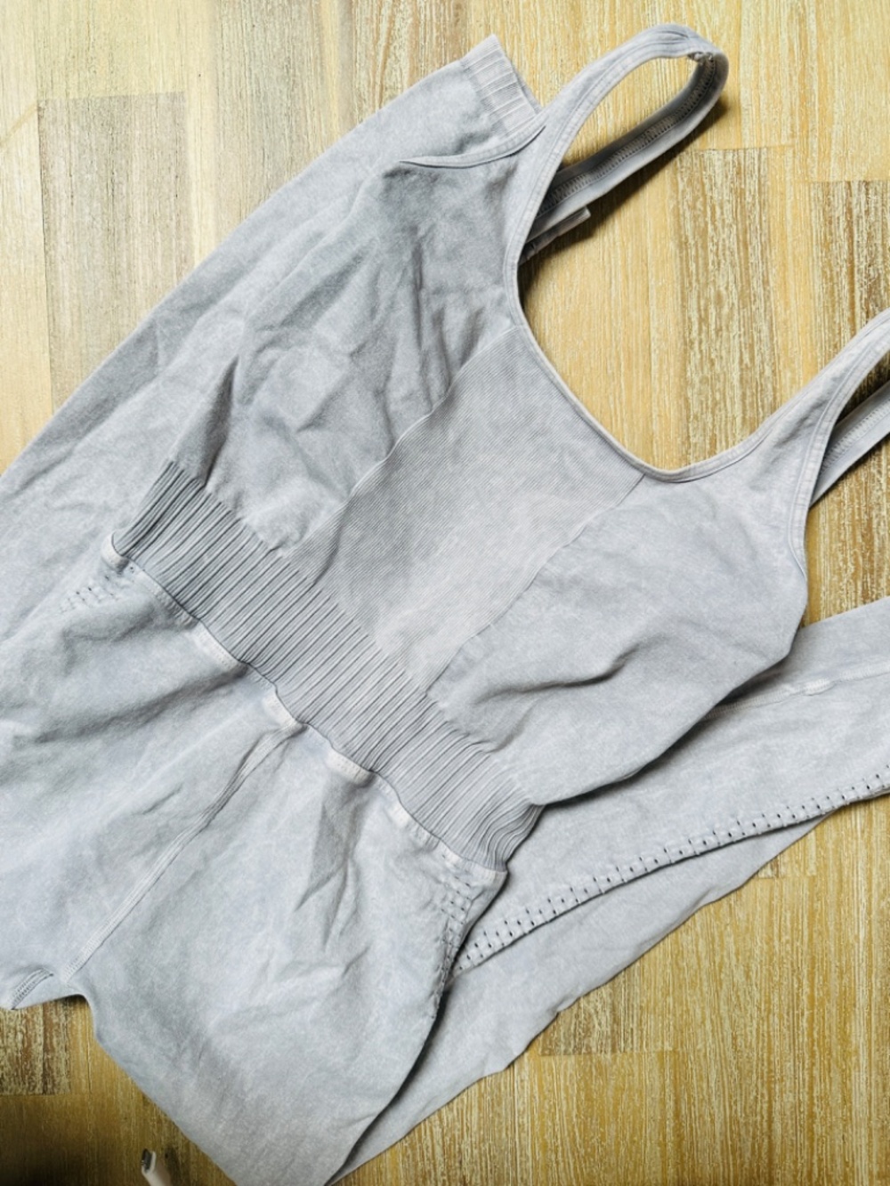 FP Movement Good Karma Onesie - Ice Grey - Picture 5 of 7